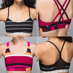 Lululemon Energy sports bra & Flow Y Bra IV - size 10